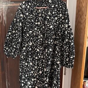 Black and White Dress